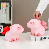 Bình tiết kiệm MKEB, Trang trí Vinyl Piggy Coin Bank, Tiền năm mới Chống thấm nước Dung tích lớn Hộp đựng tiền lợn Trẻ em / Trẻ em