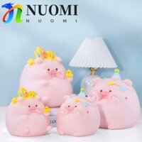 Bình tiết kiệm NUOMI, Trang trí Vinyl Piggy Coin Bank, Mẫu phòng ngủ tiền năm mới Hộp đựng tiền lợn dung tích lớn Trẻ em / Trẻ em