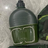 Bình tông (bi đông) nhựa đựng nước dung tích 1L đi rừng. dã ngoại, du lịch tiện lợi