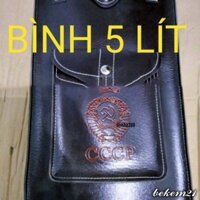 BÌNH TÔNG ĐỰNG NƯỚC_RƯỢU 5L INOX Hàng nặng chắc chắn cỡ lớn