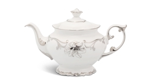 Bình trà 1.3 L + nắp – Đài Các – Chỉ Bạch Kim