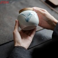 Bình Trà Gốm ZSDN Có Nắp Ấm Trà Nhà Bếp