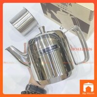 Bình Trà Inox 304 ZEBRA Có Lưới Lọc 1.0L - 113404 - Hàng Nhập Khẩu Thái Lan