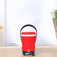 Bình tròn vòi Tý Liên (8/10/12), Thùng đá tròn Supercool Tý Liên. Giữ lạnh lâu, tay cầm chắc chắn.