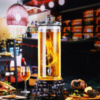 BÌNH TRỤ CỠ 25LÍT - Ngâm Rượu Sâm , Đinh Lăng, Nấm Đông trùng hạ thảo