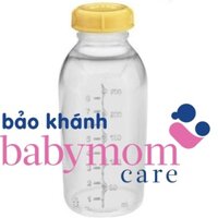 Bình trữ sữa Medela 250ml chính hãng dập nổi