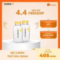 Bình trữ sữa | Medela bộ 2 bình loại 250ml
