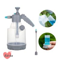 Bình tưới nước BDRBA, Chậu tưới nước dung tích lớn bằng nhựa, Đồ trang trí cây trồng trong vườn tại nhà
