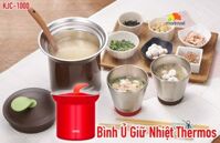 BÌNH Ủ CHÂN KHÔNG  GIỮ NHIỆT THỨC ĂN THERMOS KJC-1000 1L