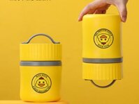 Bình Ủ Cháo Con Vịt Vàng Kèm Muỗng