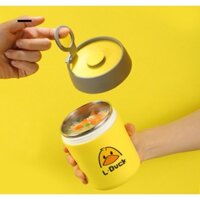 Bình ủ cháo giữ nhiệt LDuck vịt vàng, Cà mên giữ nhiệt