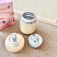 Bình ủ cháo Reala  HELLO THERMOS FOOD FAR  700ml cao cấp tiện ích cho mẹ và bé