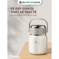 Bình Ủ Cháo SmartChoice SCG-PK176, Bình Giữ Nhiệt Đựng Cháo Cho Bé 800ml Cao Cấp Inox 316