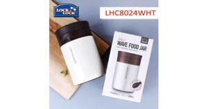 Bình ủ cháo Wave Food Jar Lock&lock LHC8024(LHC8024WHT) 500ml
