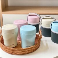 Bình ủ giữ nhiệt TUMS MACARON HÀN QUỐC (kèm túi)