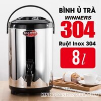 Bình Ủ Trà 8L Winner - Ruột Inox 304