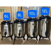 Bình Ủ Trà Inox 6L,8L,10L,12L