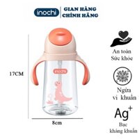 Bình uống nước cho bé  bình tập uống nước cho bé Goki Rudy450 ml Inochi GOKI ZUZU 520ml GOKI Dino 470ml chống sặc