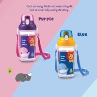 BÌNH UỐNG NƯỚC CHO BÉ KUKU AND ANIMALS KU5602A - 500ML