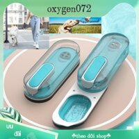 Bình uống nước cho thú cưng có thể gập lại được gioăng silicon