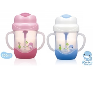 Bình uống nước có tay cầm Kuku Ku5472 - 200ml