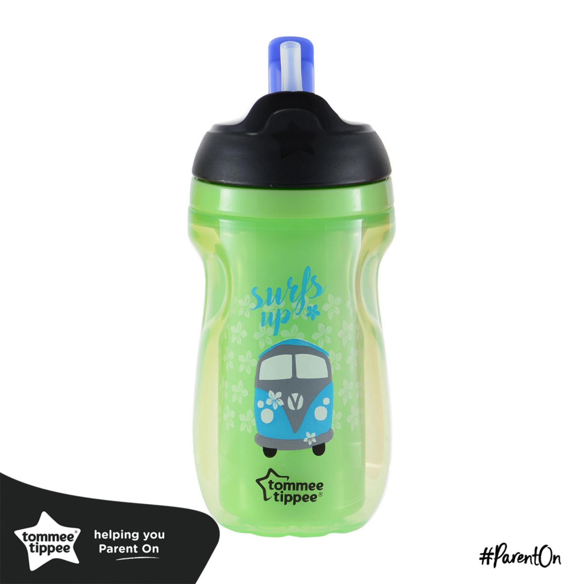 Bình uống nước giữ nhiệt có ống hút cho bé Tommee Tippee Insulated - 260ml, từ 12 tháng