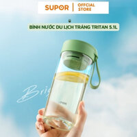 Bình uống nước nóng lạnh Supor KC51HB10 Tritan kháng vỡ chất liệu an toàn 510ml hàng chính hãng bảo hành 06 tháng