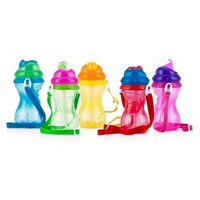 Bình uống nước ống hút kèm dây đeo, dung tích 420ml