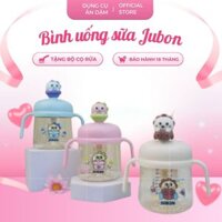 Bình uống sữa Jubon-sự lựa chọn hoàn hảo cho bé yêu,chống va đập chịu nhiệt tốt,giúp bé tự cầm nắm dễ dàng