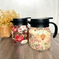 Bình Ủ,Pha Trà ,Cafe ,Táo Đỏ họa tiết Vintage 100ML/800ml Inox 316,có lõi lọc