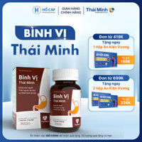 Bình Vị Thái Minh - Dùng Cho Người Trào Ngược & Viêm Loét Dạ Dày - Lọ 80 viên và Hộp 20 viên