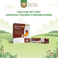 Bình Vị Thái Minh Gel - Sản Phẩm Dành Cho Người Bị Trào Ngược Dạ Dày, Người Bị Viêm Loét Dạ Dày - Hộp 20 Gói