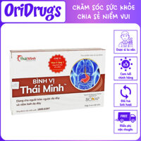 Bình vị Thái Minh hộp 30v, hỗ trợ bệnh nhân trào ngược dạ dày, giảm acid dịch vị, giúp bảo vệ niêm mạc dạ dày - OriDrugs