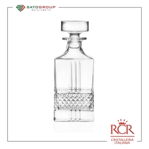 Bình vuông pha lê Ý RCR Brillante 850ml