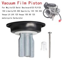 bình xăng Bộ sửa chữa，Bộ phụ kiện sửa chữa，Đối với Piaggio FLY 125 Sportcity 125 150 200 Vespa LX LXV 125 Vespa 150 X8 125 đường phố 14mm màng chế hòa khí piston và màng，Linh kiện phụ kiện sửa chữa bộ chế hòa khí bình xăng