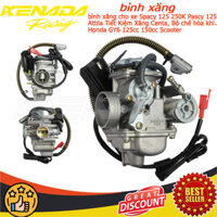 bình xăng cho xe Spacy 125 250K Pascy 125 Attila Tiết Kiệm Xăng Centa, Bộ chế hòa khí，GY6 125cc 150cc Scooter