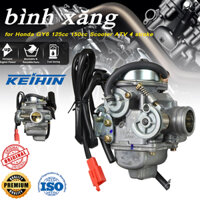 bình xăng cho xe Spacy 125 250K Pascy 125  Attila Tiết Kiệm Xăng Centa, Bộ chế hòa khí，Honda GY6 125cc 150cc Scooter ATV 4 stroke,PD24J,họng 25MM