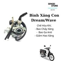 Bình Xăng Con (chế hòa khí) Dùng Cho Xe ( Dream WAVE Tiết Kiệm Xăng )