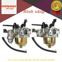 Bình xăng con HONDA 5.5hp, 6.5hp GX120, GX140, GX160, GX200 (168F) bộ chế hoà khí HONDA Máy Phát Điện 2KW - 3KW