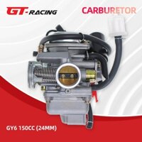 bình xăng con Pd24j Bộ Chế Hòa Khí GY6 24MM Xe Máy Carb Karboretor Cho Xe Honda PGO GY6 125CC 150CC GY6-125 GY6-150 Xe Máy Xe Máy ATV 4 Thì Bộ Chế Hòa Khí