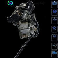 Bình xăng con yamaha Nouvo LX Rin tháo xe Shop Quang Đắc