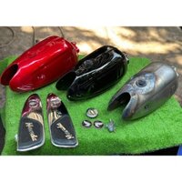 Bình xăng lớn 67 (sơn tĩnh điện). Hàng gia công, dành cho các dòng xe 67 - 68 - CD - CL (Kèm chống ọc miệng bình xăng)
