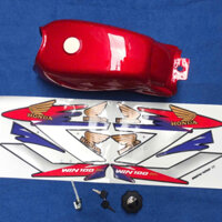 Bình xăng win,thùng xăng lớn xe honda win100/125 màu đỏ