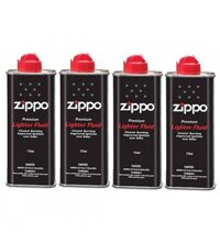 Bình Xăng Zippo 125ml, Chuyên Dụng Cho Tất Cả Các Loại Bật Lửa Xăng Đá - Loại Xịn
