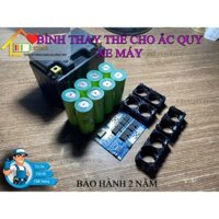 BÌNH XE MÁY, MẠCH BMS TÍCH HỢP CÂN BẰNG, PIN A123 XÃ CAO THAY THẾ CHO ẮC QUY HONDA, YAMAHA , SYM , VESPA ..