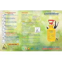 Bình xịt 5 lít BÌNH MINH Chất liệu nhựa cao cấp, siêu bền