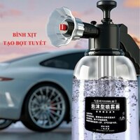 Bình xịt bọt tuyết cầm tay rửa xe tiện lợi bình tạo bọt rửa xe ô tô xe máy tưới cây đa năng nhanh chóng
