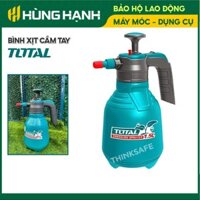 Bình xịt cầm tay Total, dung tích 1.5L - 8L, áp suất 2.5BAR, Bình xịt tưới cây có thể điều chỉnh đầu phun