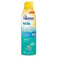 Bình xịt chống nắng kháng nước cho trẻ em Coppertone KIDS Wet Protect Water-Resistant Sunscreen SPF 50 156g (Mỹ)