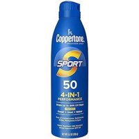 Bình xịt chống nắng thể thao Coppertone 4-in-1 Performance SPORT Sunscreen Spray SPF 50 156g (Mỹ)